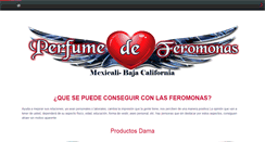 Desktop Screenshot of perfumedeferomonas.com